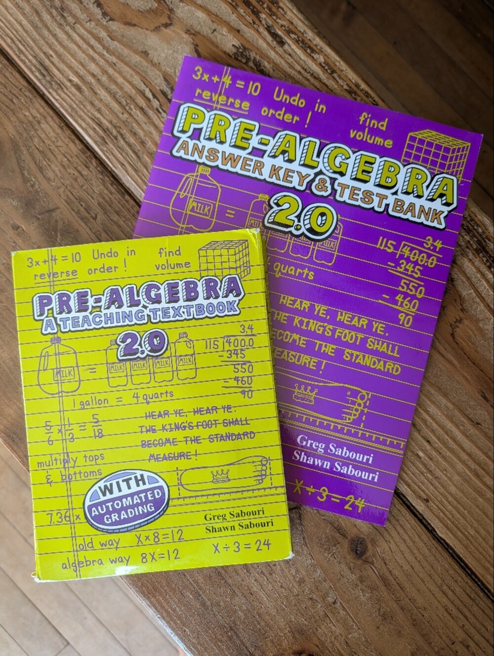 Teaching Textbooks Pre-Algebra 2.0 - 10 Discs & Answer Key / Test Bank Booklet